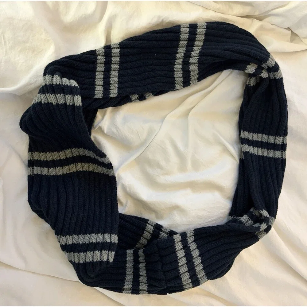 Harry Potter Ravenclaw Infiniti Scarf Winter Scarf One Size Excellent Halloween